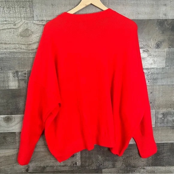 NWT Vince Camuto Merry Red Sweater - Picture 7 of 8